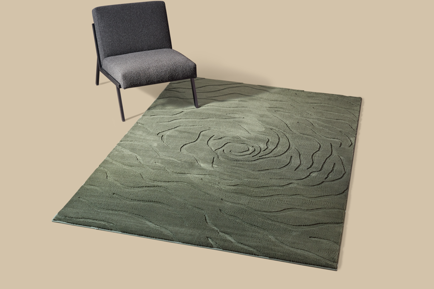 LIVARNO® Teppich, 160 x 230 cm (Grün)