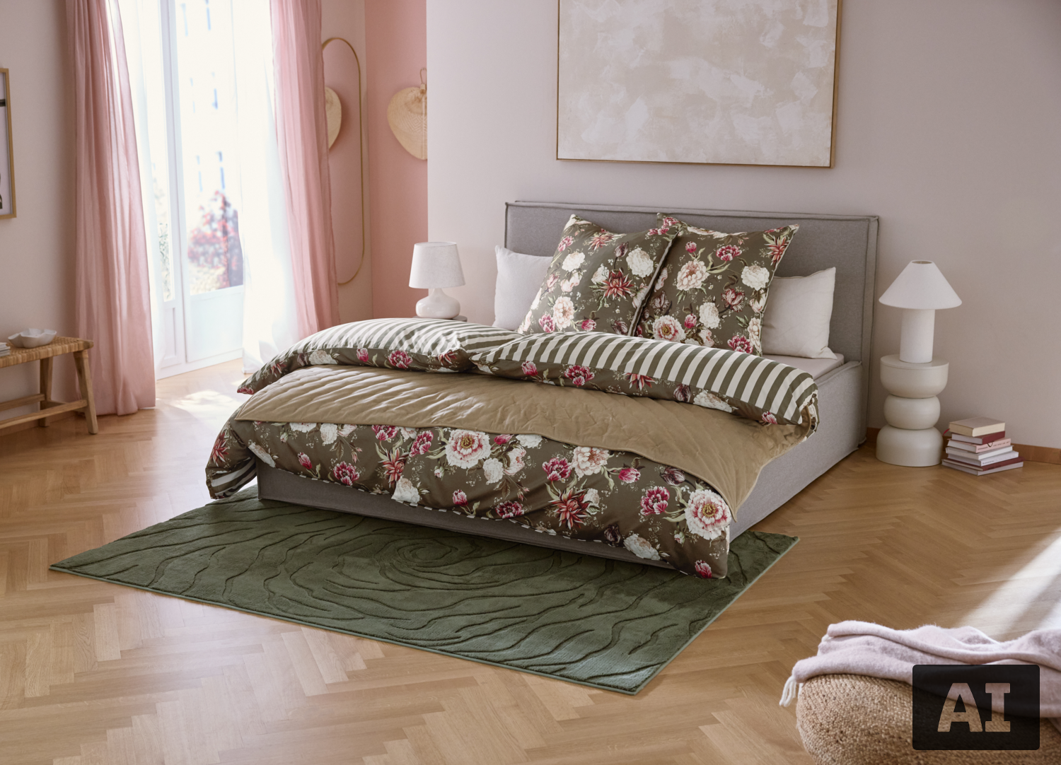 LIVARNO® Teppich, 160 x 230 cm (Grün) Bild 3