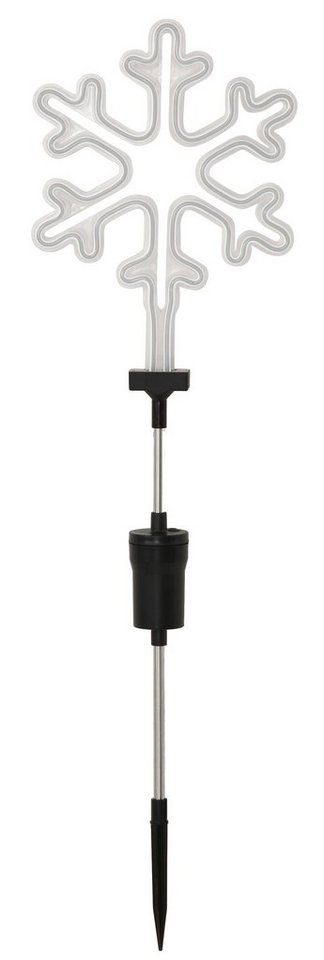 BONETTI LED Gartenleuchte Schneeflocke, LED Neon Stab für den Garten Bild 4