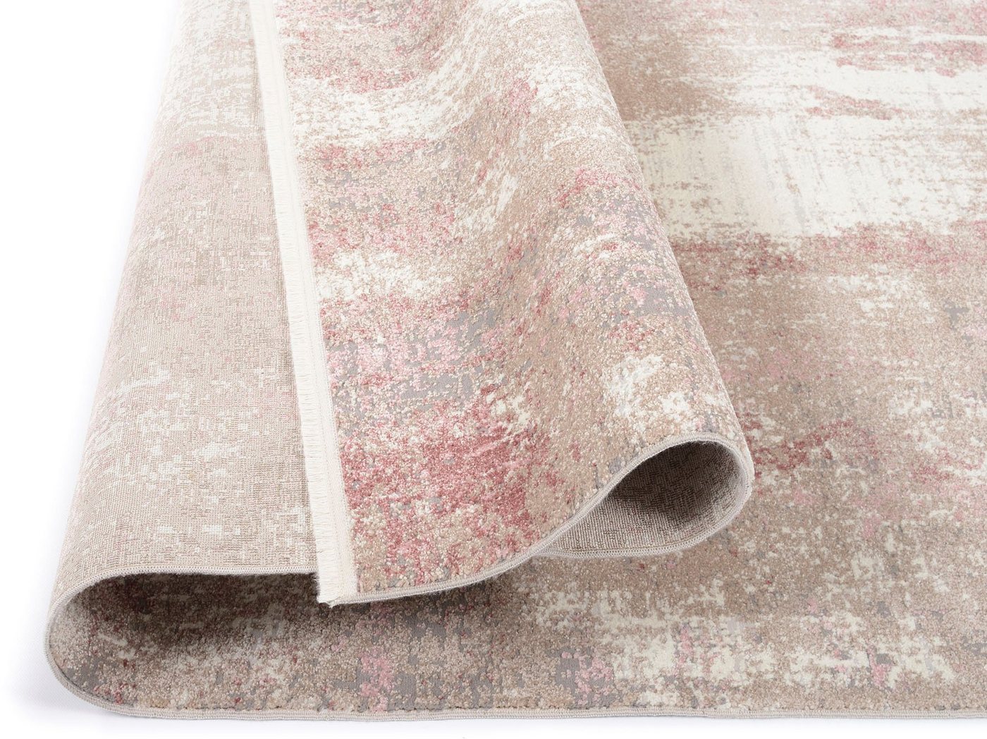 OCI DIE TEPPICHMARKE Teppich TOP LARISSA, rechteckig, Höhe: 7 mm, 3-D Hoch Tief Optik, mit Fransen, Wohnzimmer Bild 5