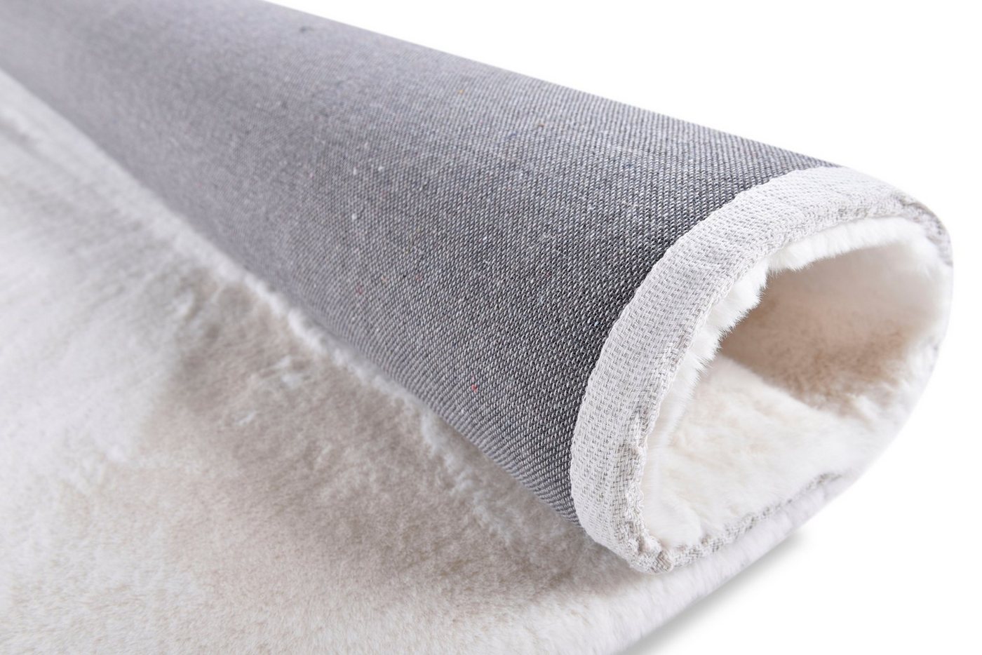 Gino Falcone Fellteppich Kuschelteppich Chiara, rechteckig, Höhe: 30 mm, Kunstfell, Kaninchenfell-Haptik, besonders weich, auch in rund