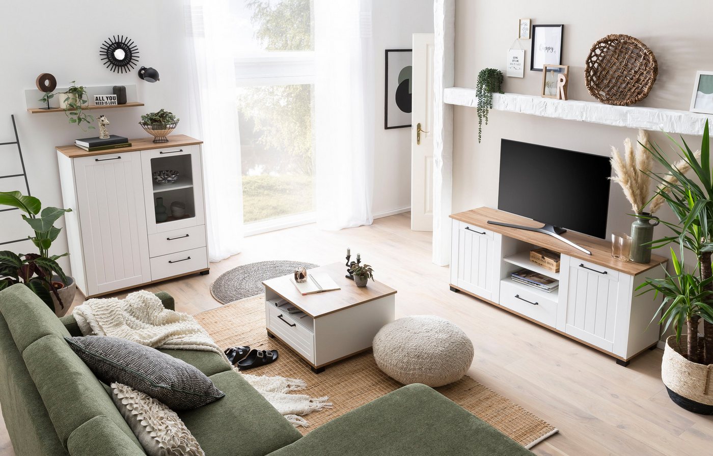 Schildmeyer Ablageregal Jelda, Breite 80 cm, Solide Verarbeitung - Dieses Produkt ist in Deutschland gefertigt Bild 2