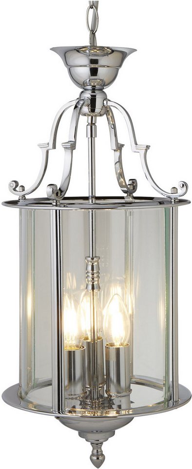 Searchlight Hängeleuchte Hängeleuchte Lantern, 3-flammig, ohne Leuchtmittel, Klassisches Ambiente Bild 5