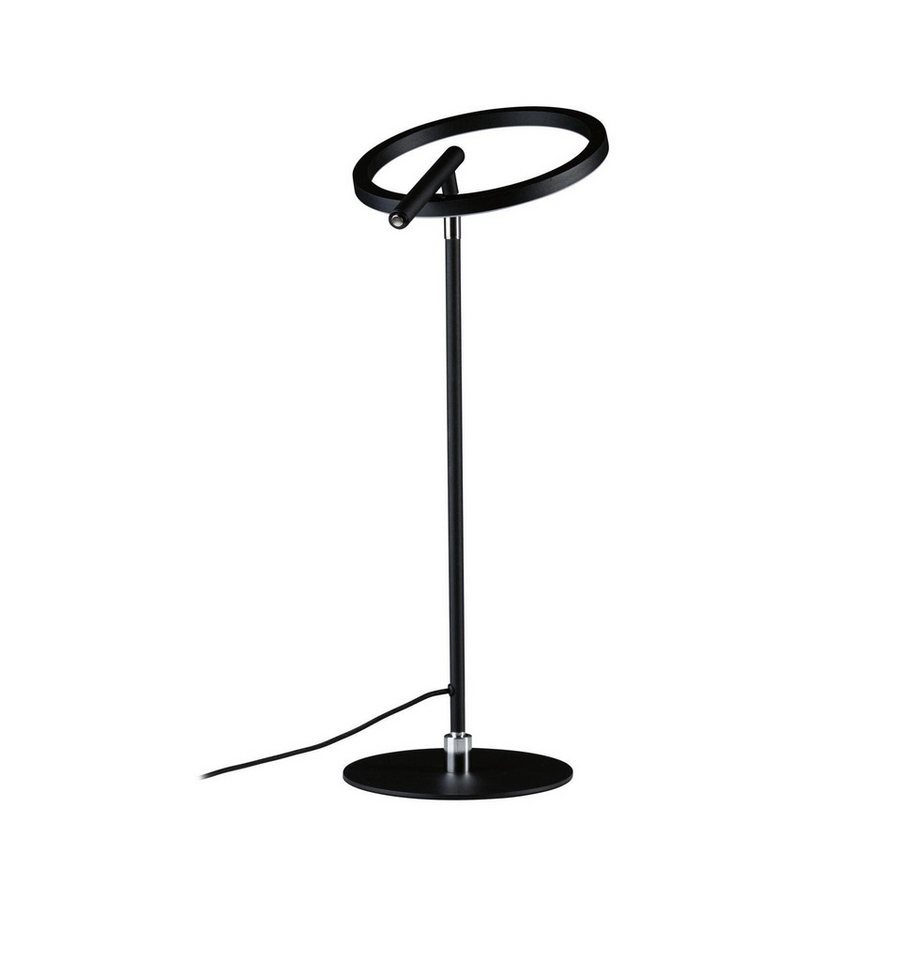 Paulmann LED Schreibtischlampe Odila Tunable White 650lm 10,4W Schwarz matt, Chrom, LED fest integriert, Tageslichtweiß, Memoryfunktion Bild 2