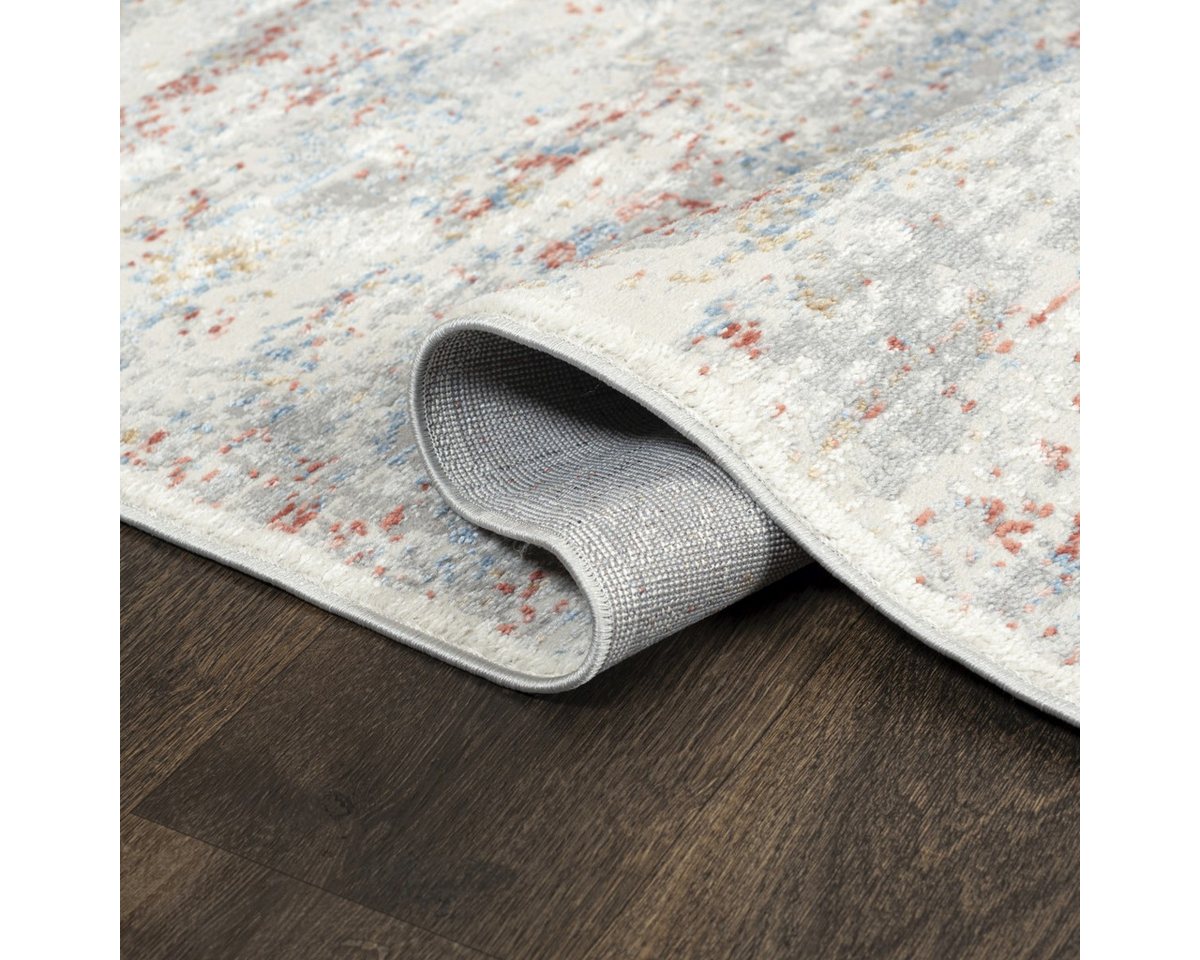 Mazovia Teppich Modern Abstrakt Beige Creme Wohnzimmer, Schlafzimmer, Esszimmer, Büro, Fußbodenheizung Bild 4