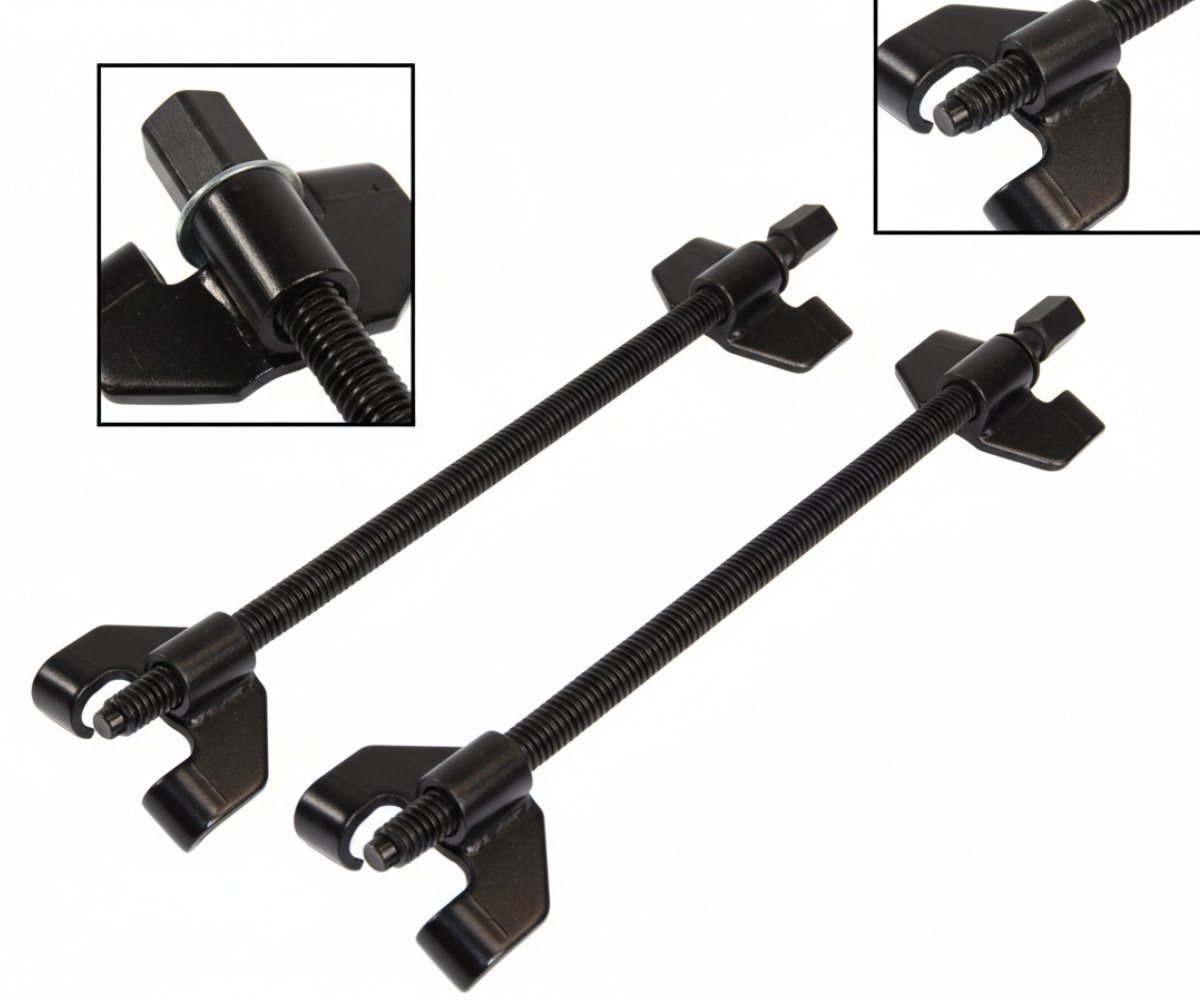 Systafex® Multitool KFZ Federspanner Tuning Stoßdämpfer Tieferlegung 2tlg. PKW Universal, (Komplett-Set, 2 St., Federspanner-Profi-Set), stufenlose Anpassung