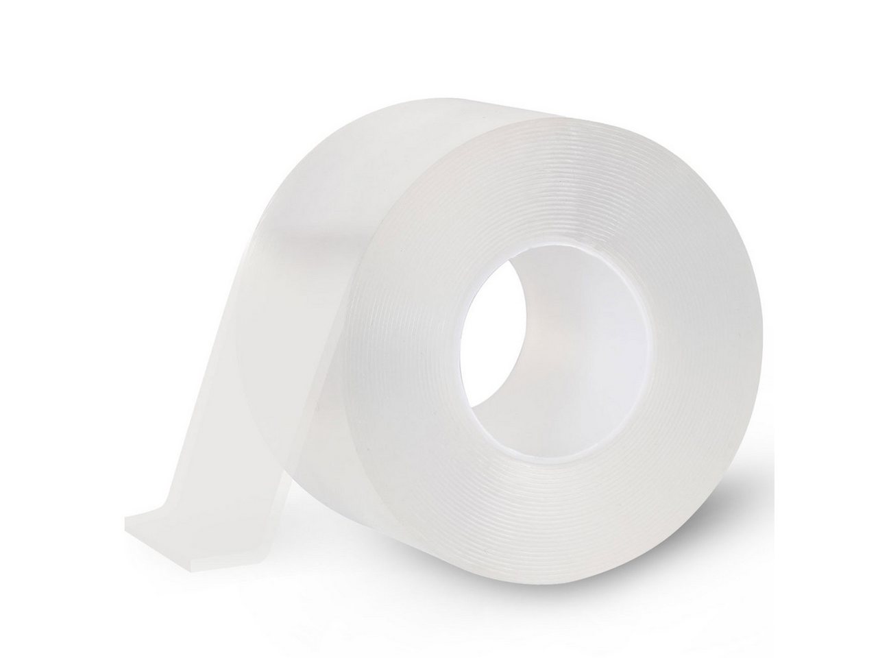 shop'n smile ideoon Klebeband Premium Nano-Klebeband doppelseitig 5mx50mm 110g/cm² Haltekraft (1-St., 1er-Set & 2er-Set) 5m Nano-Klebeband Doppelseitig, spurlos ablösbar/glatte Oberfläche Bild 5