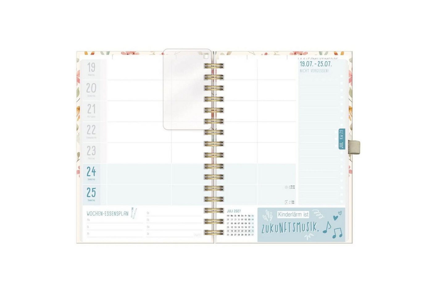 Häfft Familienkalender Family-Timer Deluxe 2027 Bild 2