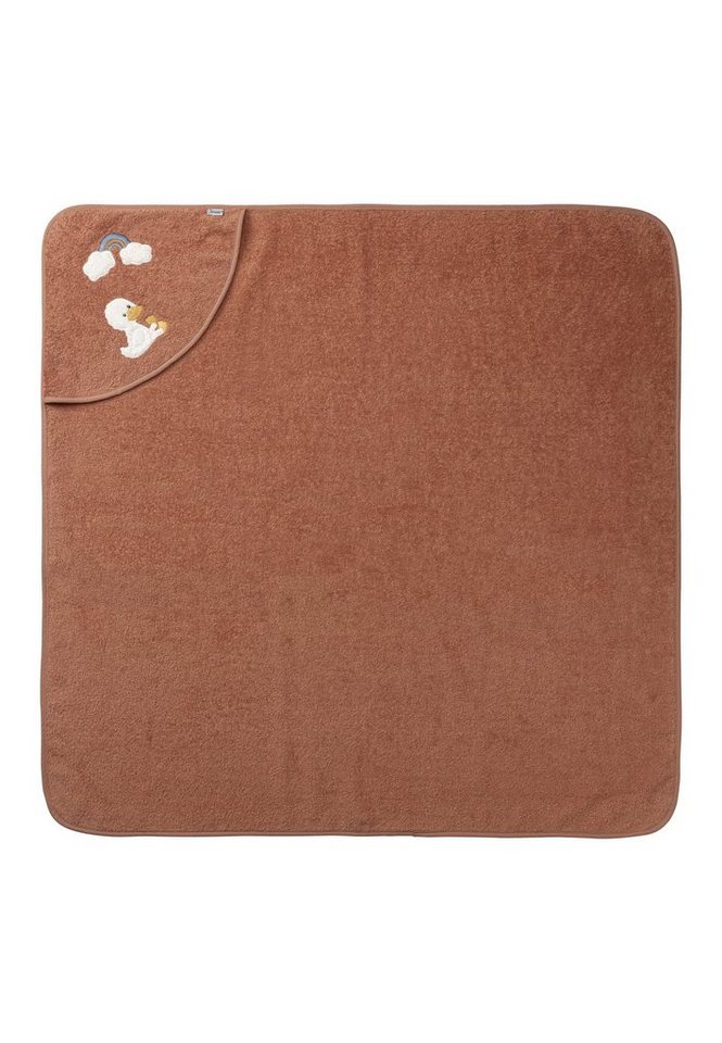Sterntaler® Badetücher Kapuzenbadetuch 100x100 cm ENTE Edda, Frottee (1-St) Bild 5