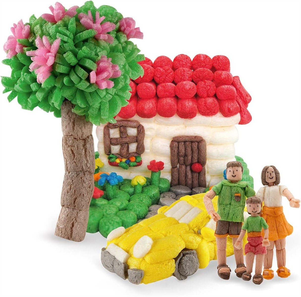 PlayMais Kreativset Playmais Basic Medium Bastel-Set 3+ Über 300 Stück Basteln Bild 3