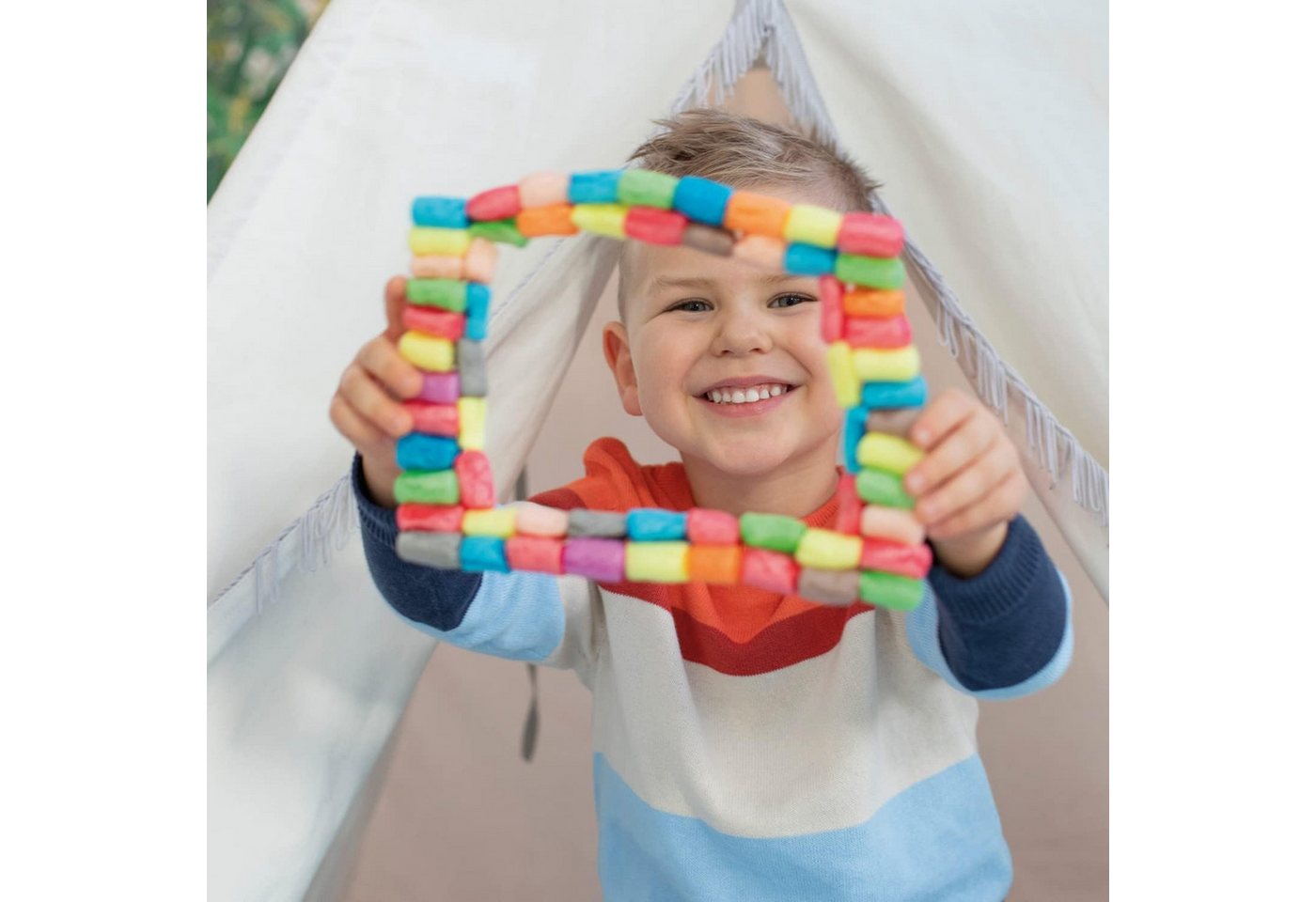 PlayMais Kreativset Playmais Basic Medium Bastel-Set 3+ Über 300 Stück Basteln Bild 4