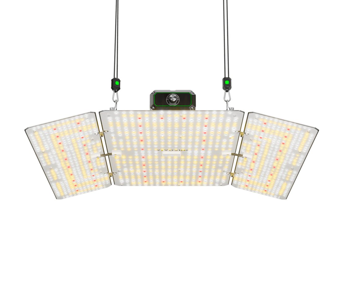 VIVOSUN Pflanzenlampe VIVOSUN LumaLight, LED fest integriert, Vollspektrum, 400W High-PPFD für Indoor-Pflanzen