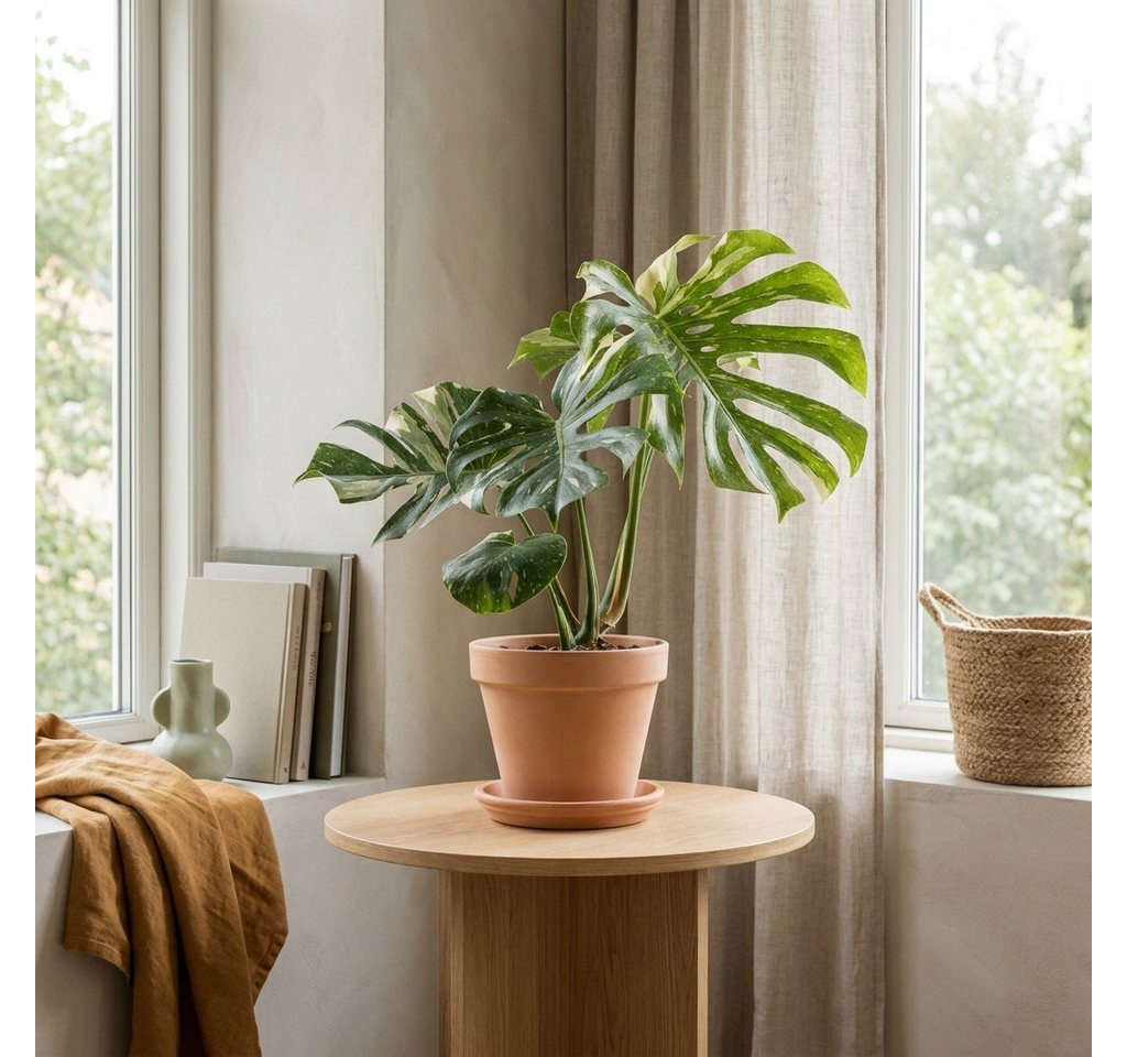 Bloomique Zimmerpflanze Bloomique – 2er-Set – Monstera Deliciosa Thai Constellation – Fensterb, 2 St. Bild 4
