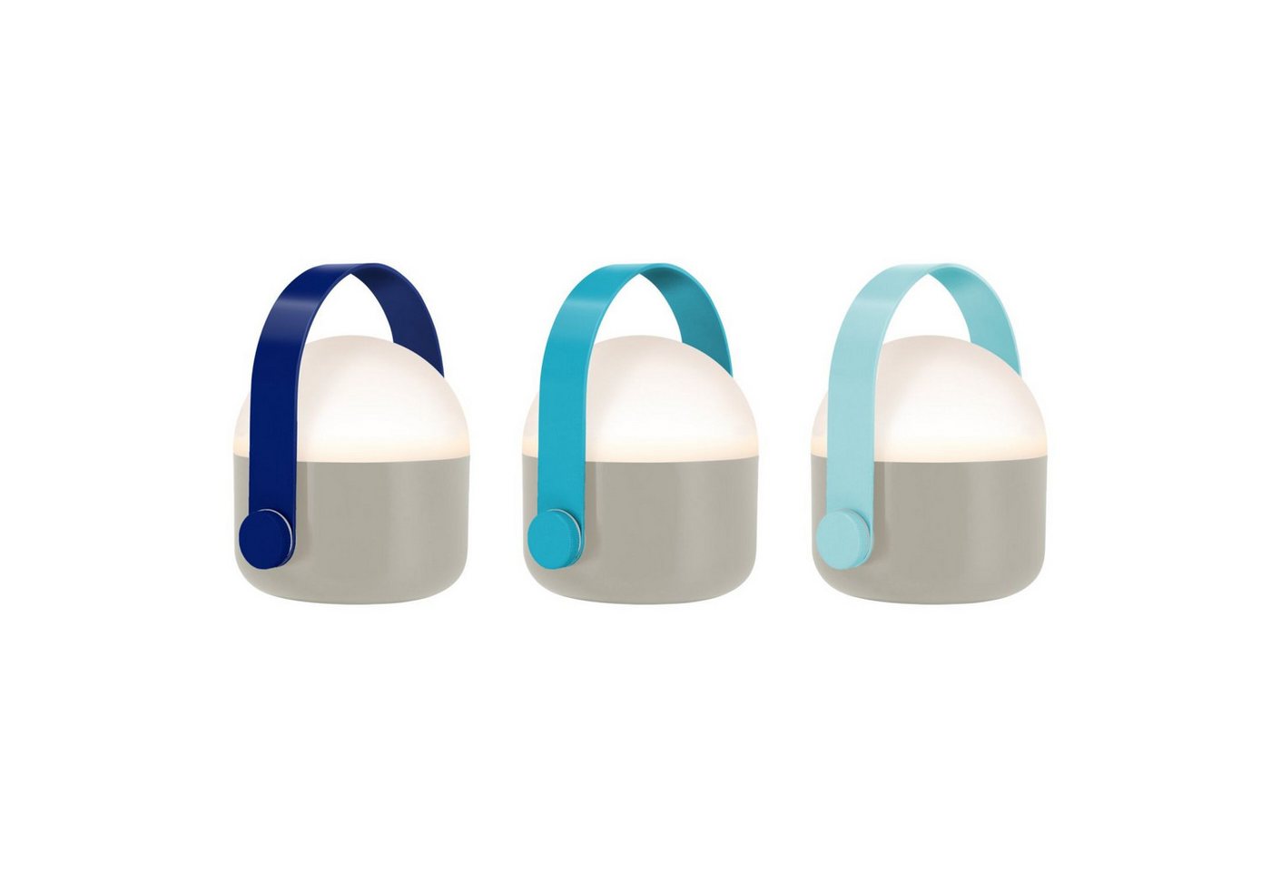 Remember LED Tischleuchte Ole Mini Blue 3er Set