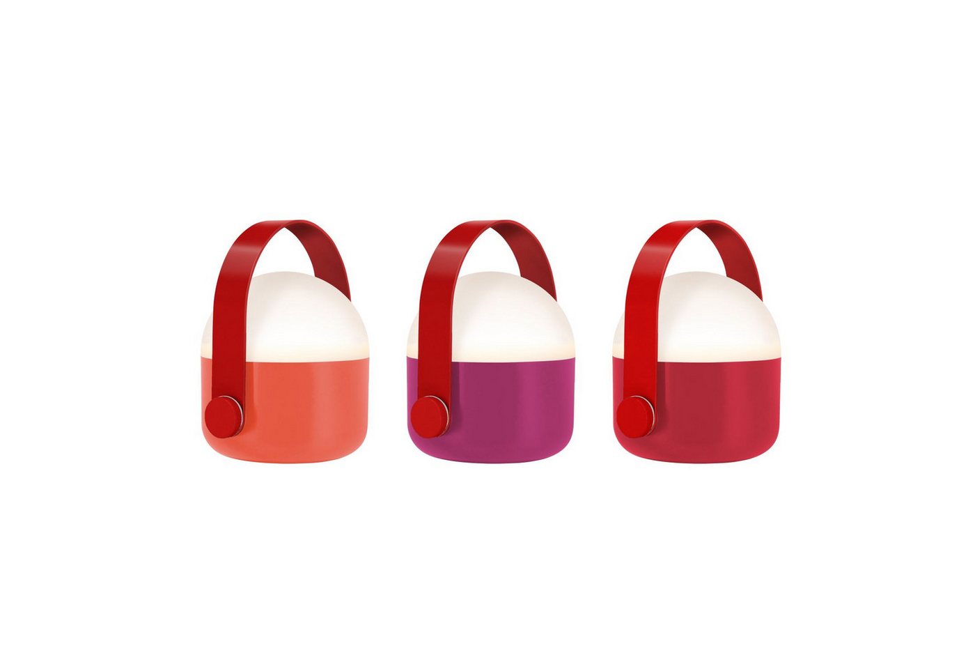 Remember LED Tischleuchte Ole Mini Red 3er Set Bild 2