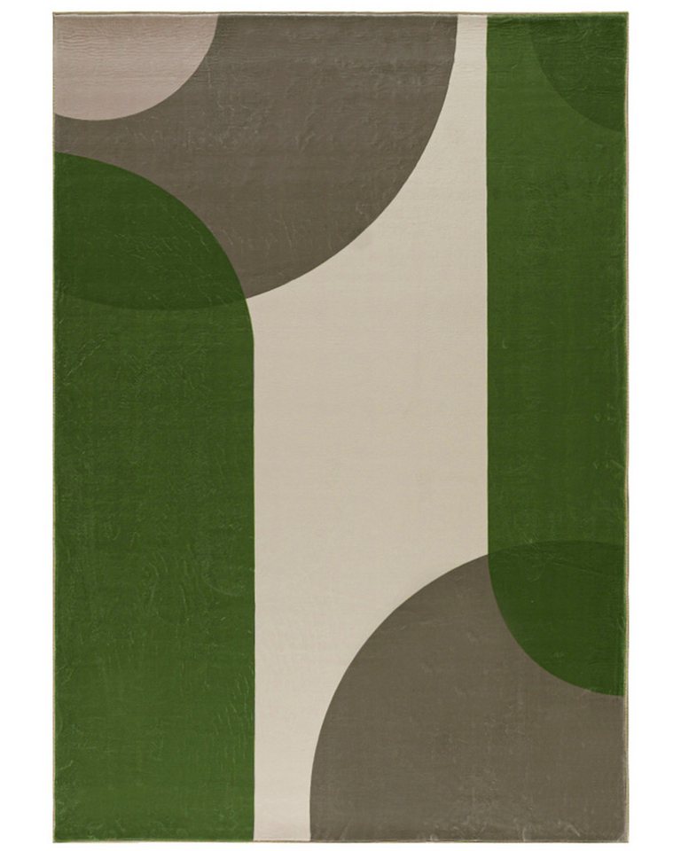 Mazovia Designteppich Modern Geometrisch Weiß Ecru Wohnzimmer, Schlafzimmer, Esszimmer, Büro, Fußbodenheizung