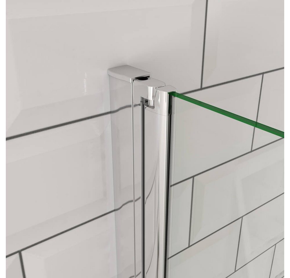 duschspa Dusch-Drehtür Schwingtür Duschtür Drehtür Duschabtrennung Duschkabine Nano Glas, 70x195 cm, Sicherheitsglas, (Set) Klarglas, Nanoglas, mit Verstellbereich, links oder rechts montierbar