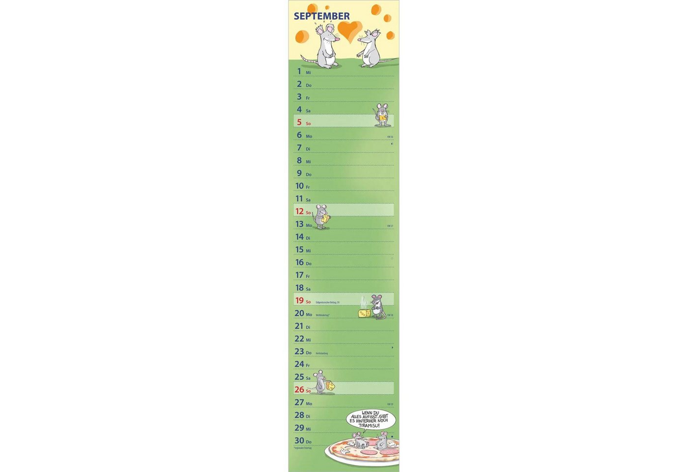 Wandkalender Notizkalender HUMOR 2027 Bild 2