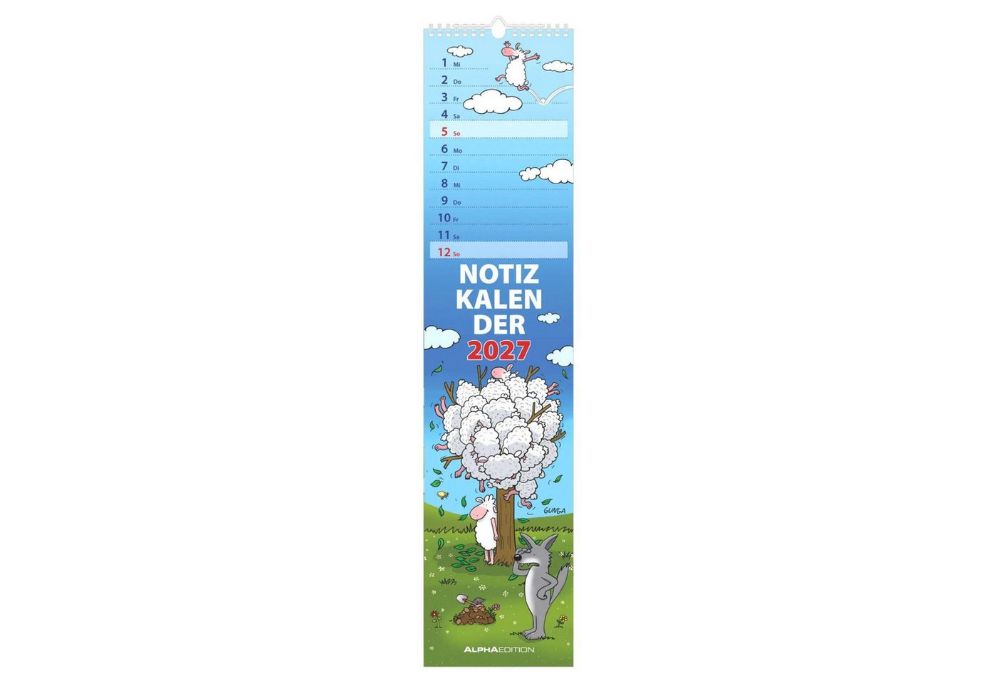 Wandkalender Notizkalender HUMOR 2027 Bild 3