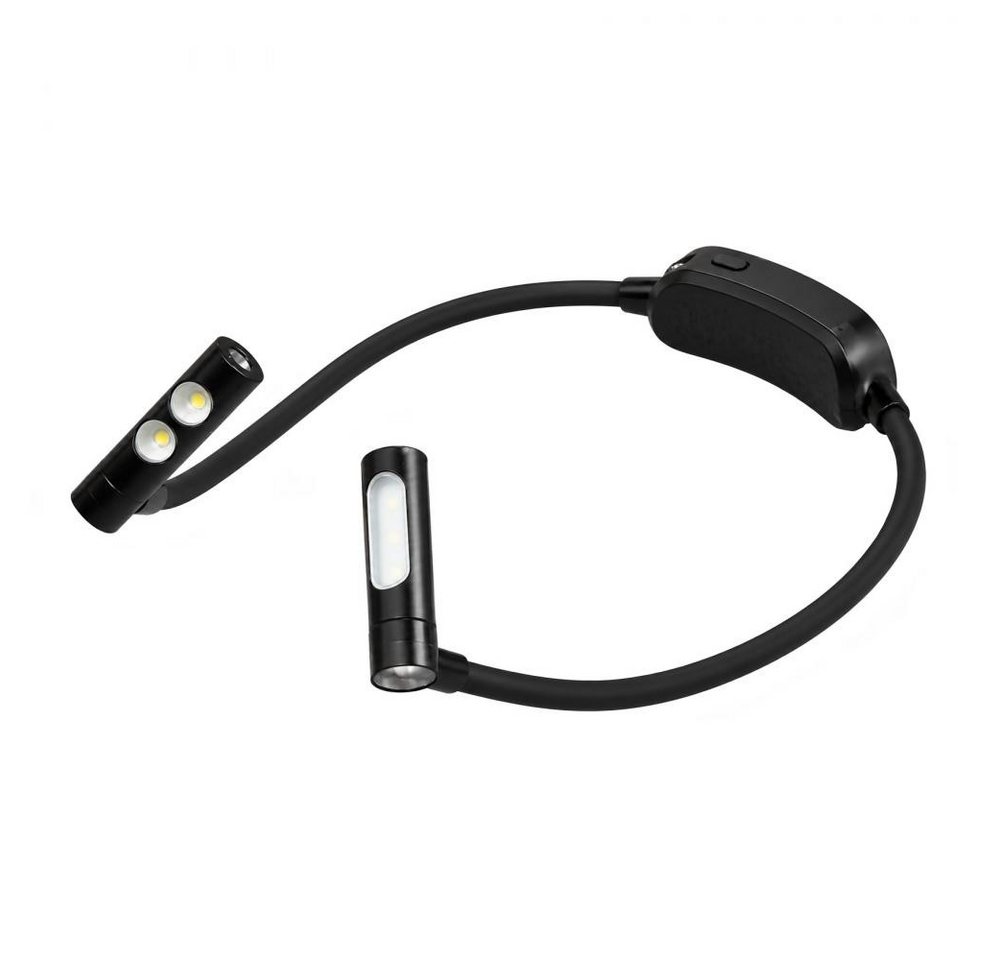Daylight LED Arbeitsleuchte - DuoNeck Go Nackenleuchte (schwarz)
