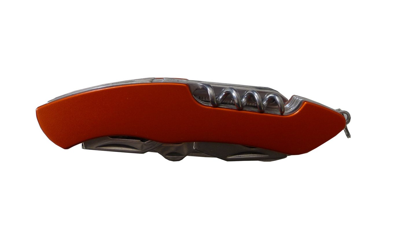 Best Offer Multitool Taschenmesser "Allrounder" / mit 16 Funktionen / Farbe: rot