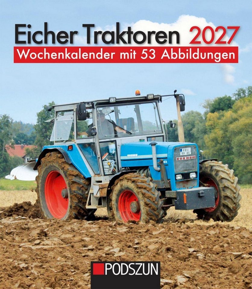 Wandkalender Eicher Traktoren 2027