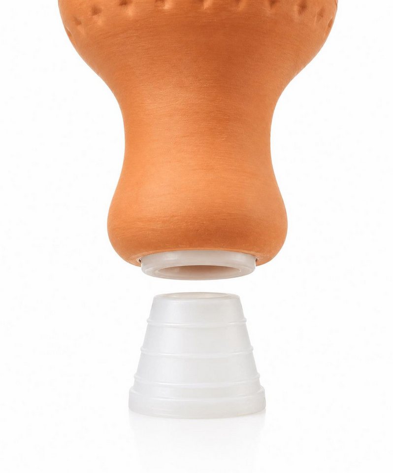 BAYLI Anzündkamin Bayli Premium Shisha Kopf aus hochwertigem Ton inkl. Kopfdichtung Bild 2
