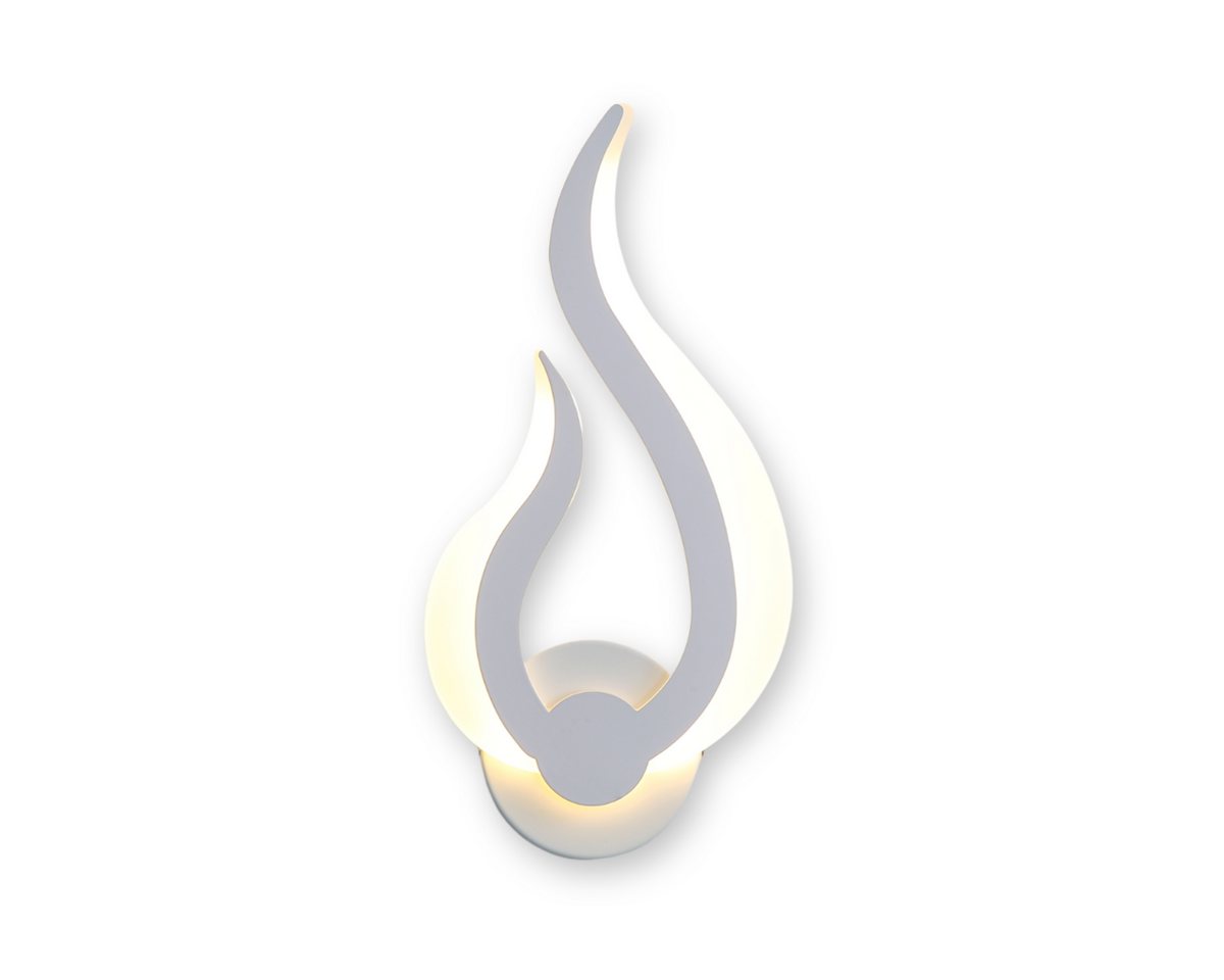 Riserva LED Wandleuchte Flammen Wandleuchte,10W warmes Licht,energiesparend, umweltfreundlich, LED wechselbar