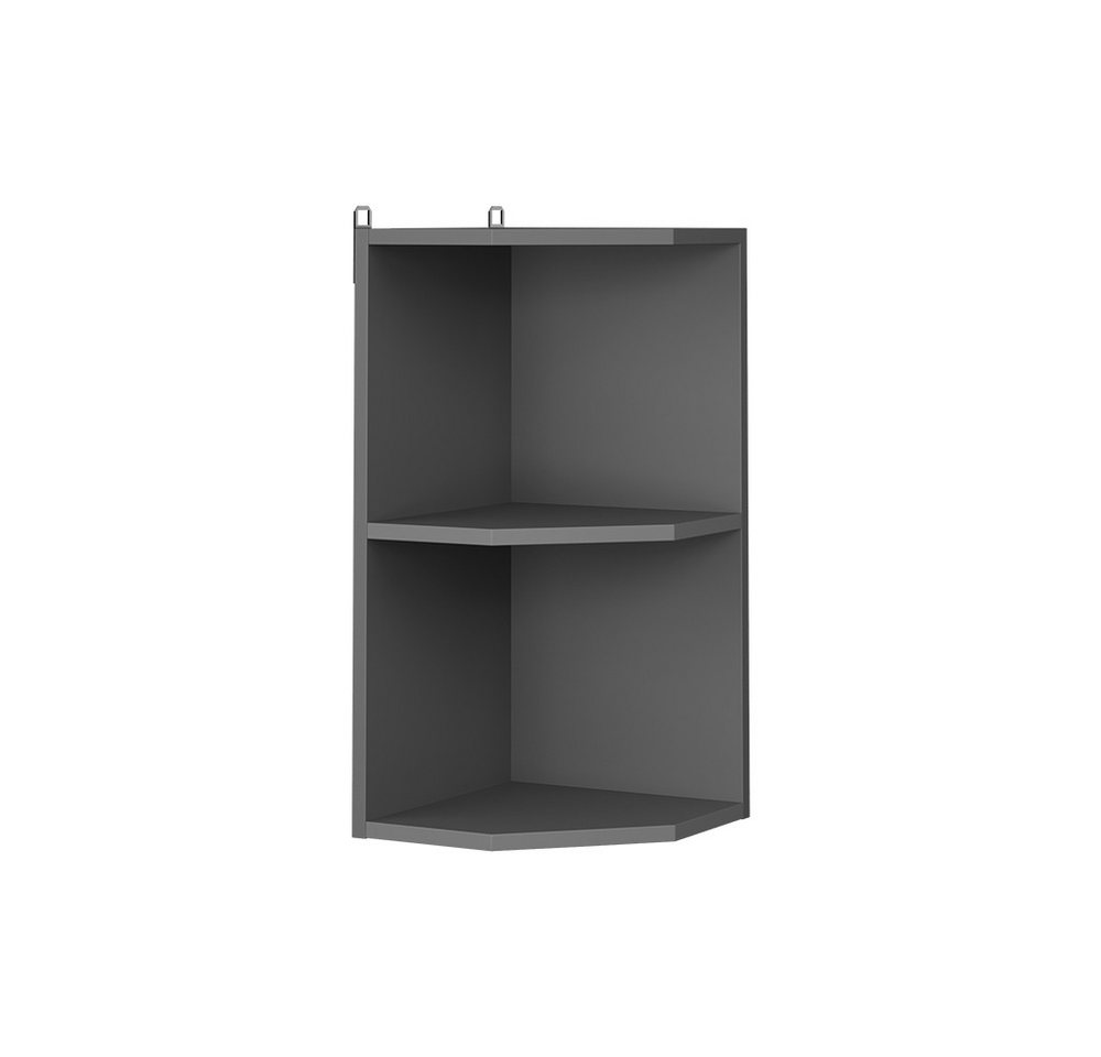 Vicco Hängeschrank R-Line, Anthrazit/Anthrazit, 30 cm mit 2 Fächern (1-St)