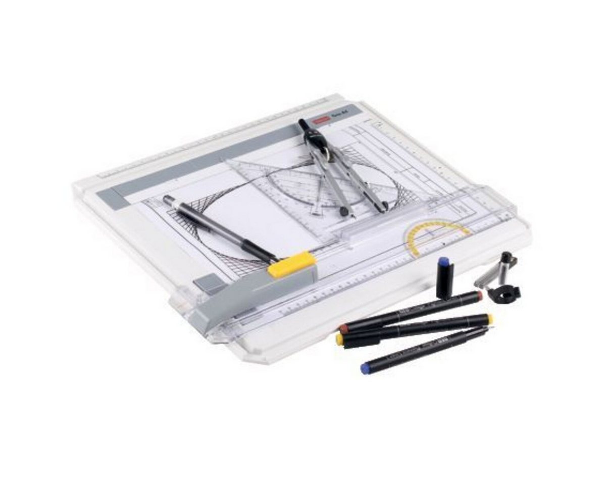 ARISTO Zeichenschablone Zeichenplattenset - A4 3tlg..