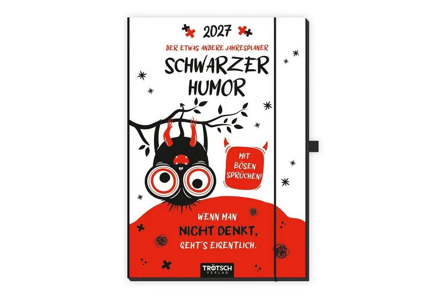 Trötsch Verlag Jahresplaner TRÖTSCH - Buchkalender Der etwas andere Jahresplaner Schwarzer... Bild 5