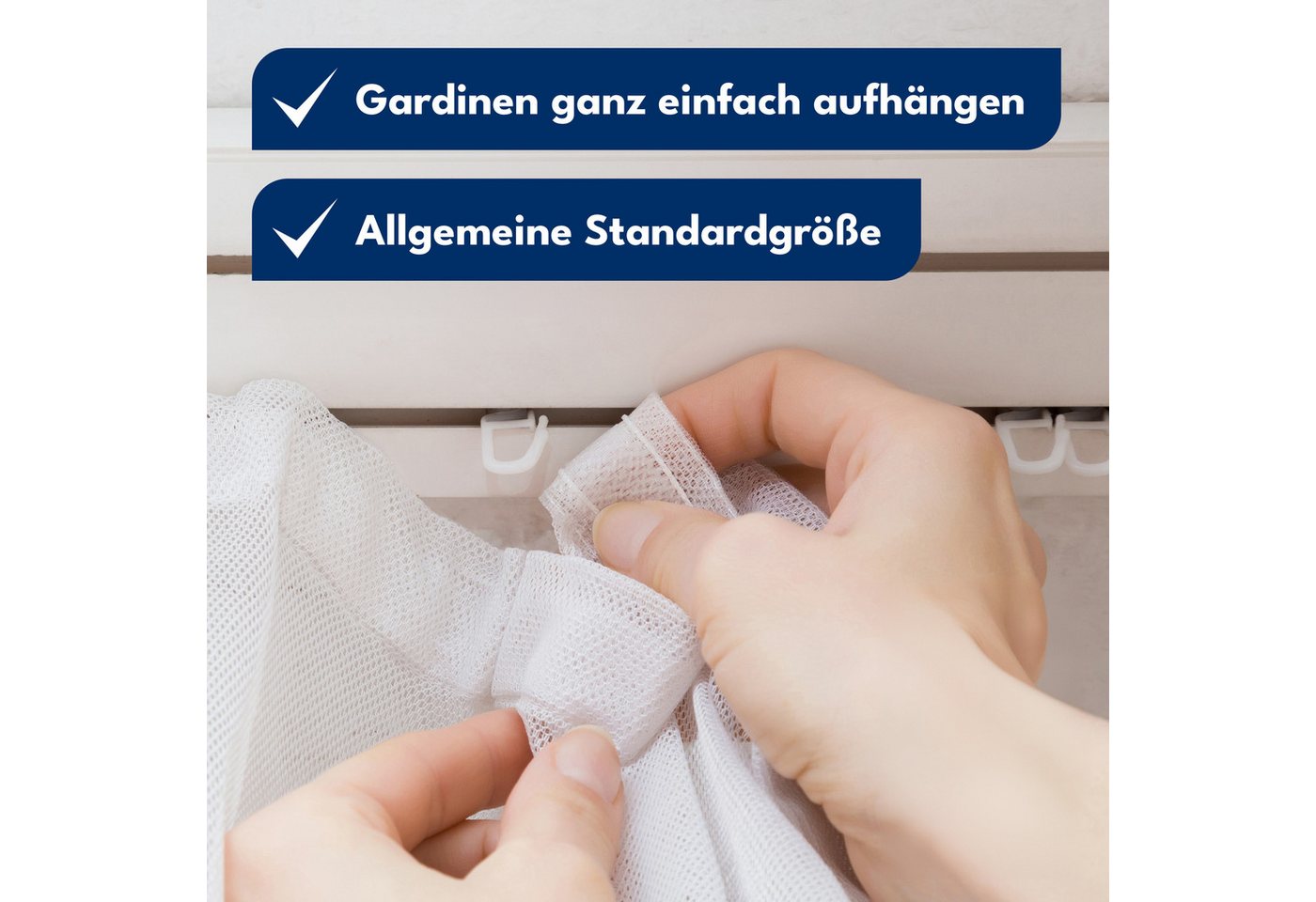 NEUFELD T-Gleiter 120 Stück inkl. 4 Feststeller – Gardinengleiter für T-Schienen, T-Gardinenschienen, Camper, Wohnwagen, Wohnmobile, (Set, 120 T-Gleiter inkl. 4 Feststeller), waschfest · leichtgängig · geräuscharm · robust