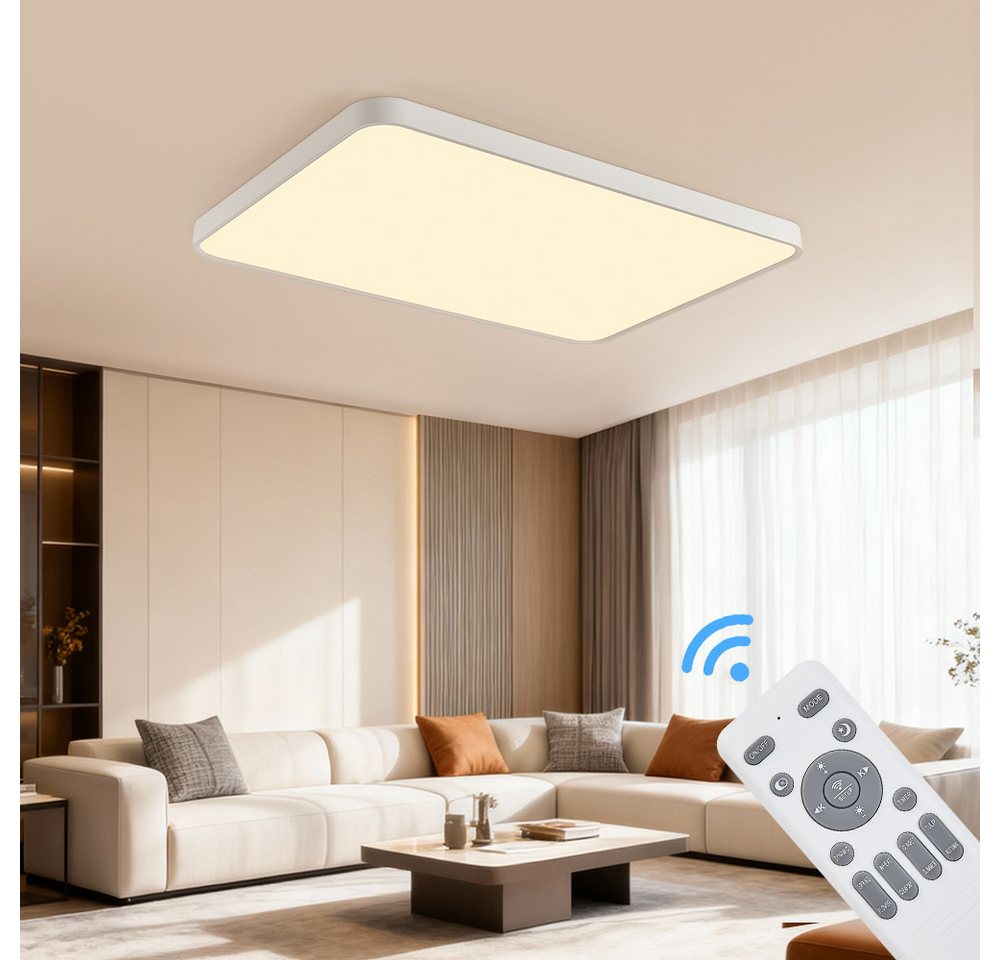 Eurotondisplay LED Deckenleuchte LED Deckenleuchte 698 RGBIC dynamische Himmel- & Naturlichteffekte, LED fest integriert, Warm bis Kaltweiß RGBIC, Lichtfarbe und Helligkeit einstellbar Bild 5