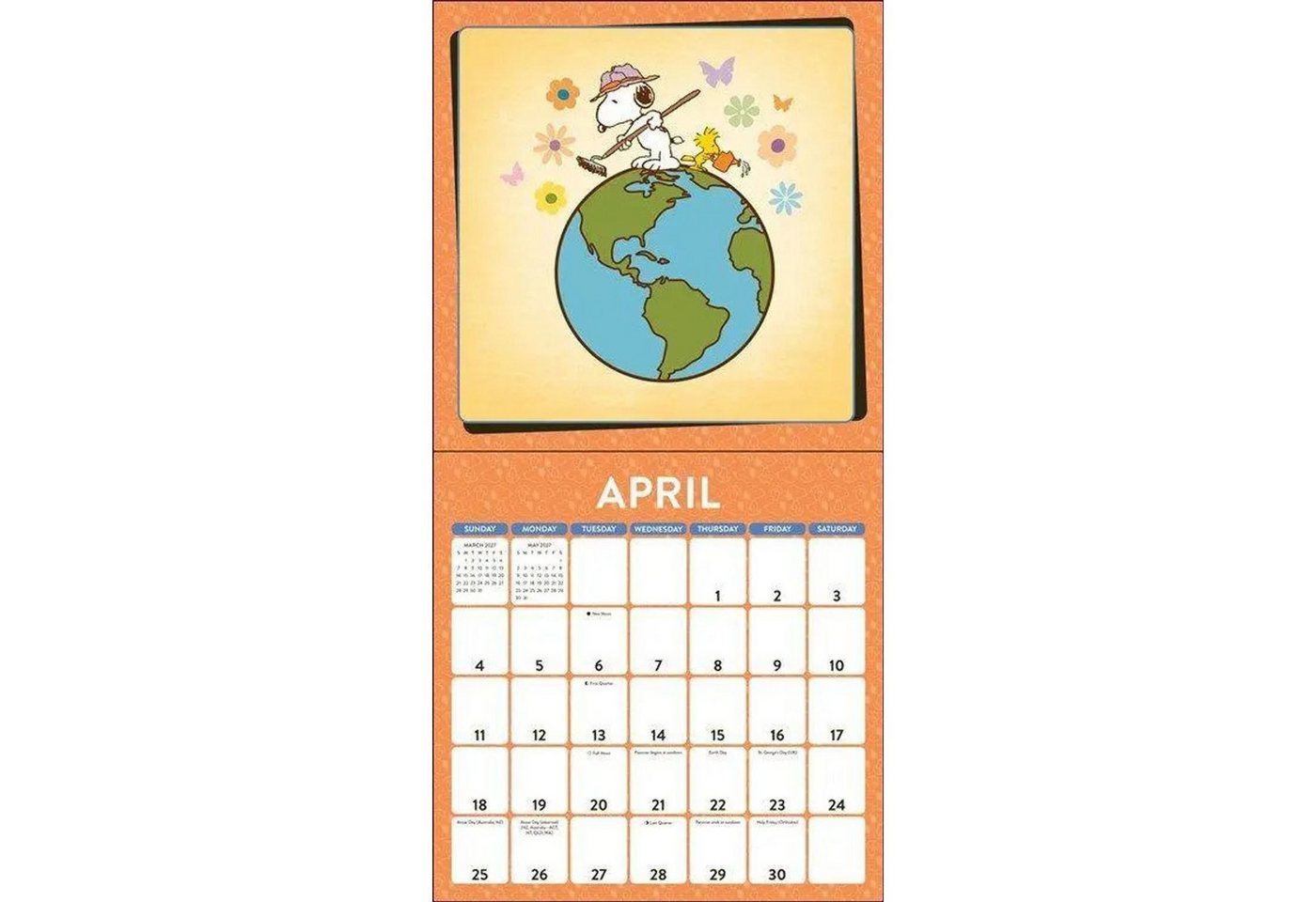 Wandkalender Snoopy 2027 - Wandkalender Bild 5