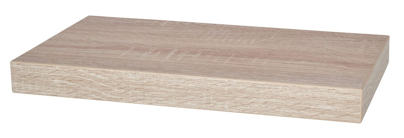 Levandeo® Wandregal, Wandboard Bobby 40cm Sonoma Eiche Wandregal Regal Board Bord Bild 5