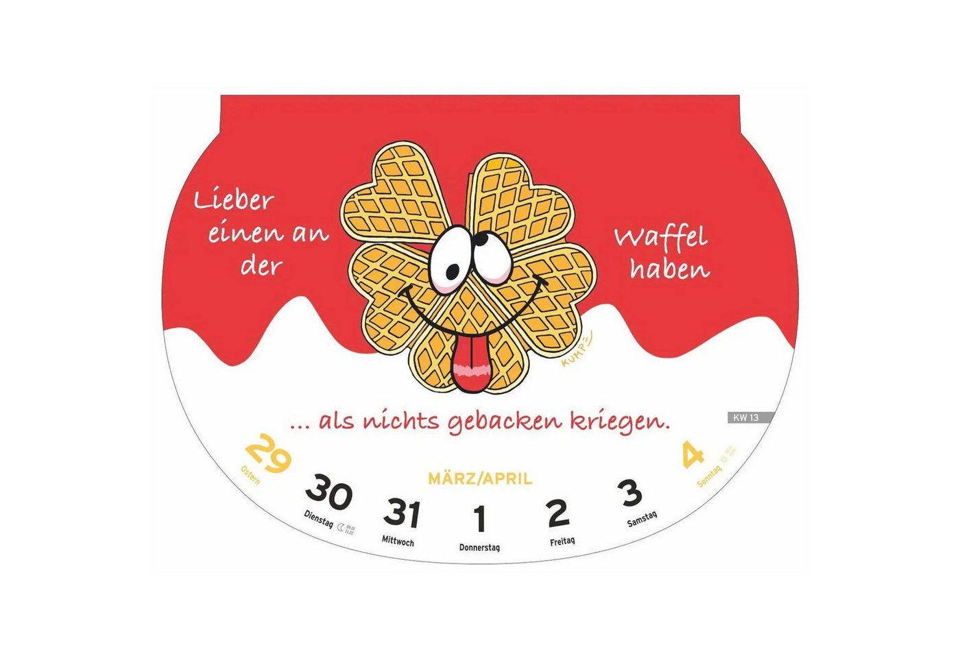 HEYE Wandkalender Dumme Sprüche Kalender 2027 - Für Gescheite! Bild 4