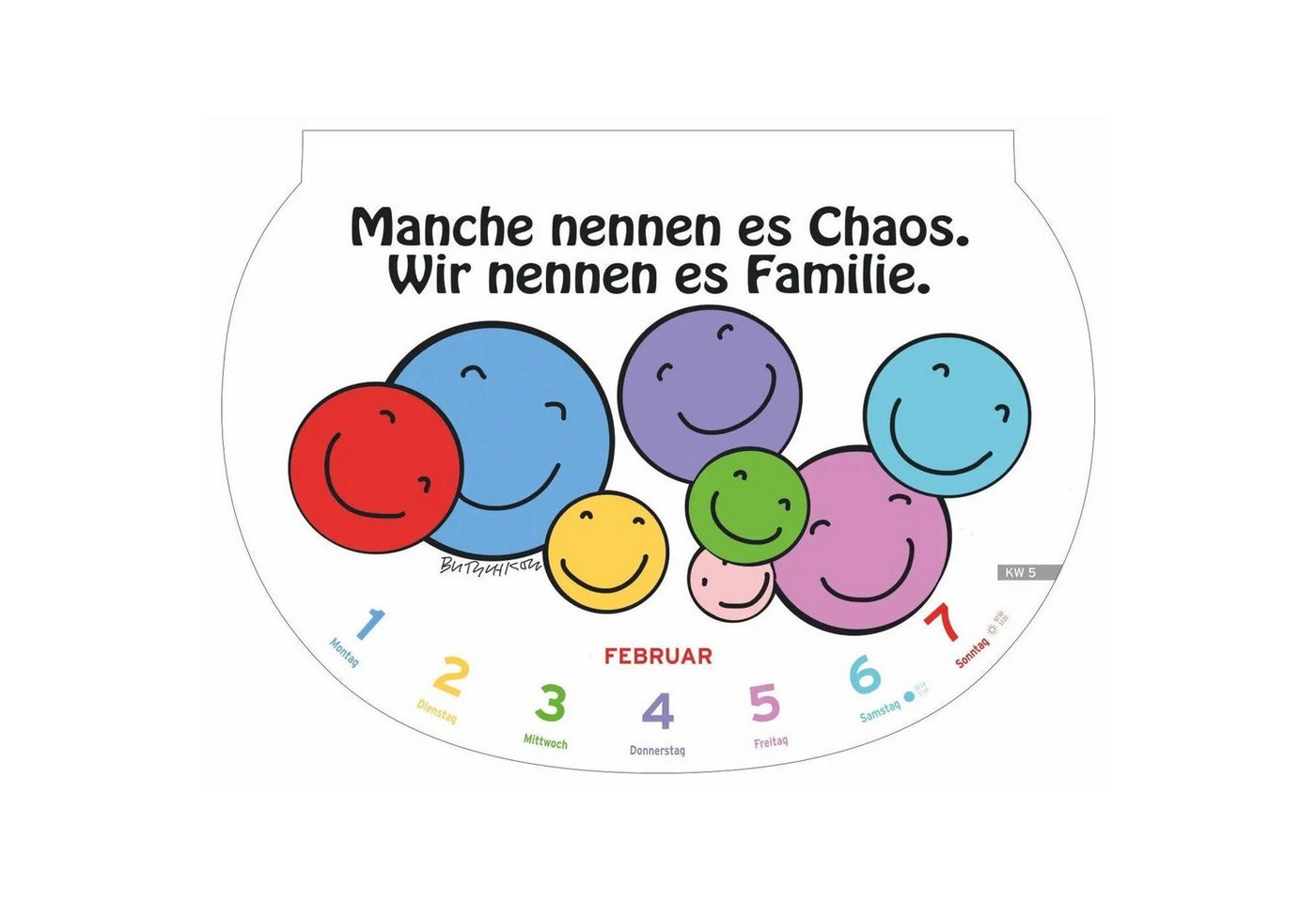 HEYE Wandkalender Dumme Sprüche Kalender 2027 - Für Gescheite! Bild 5