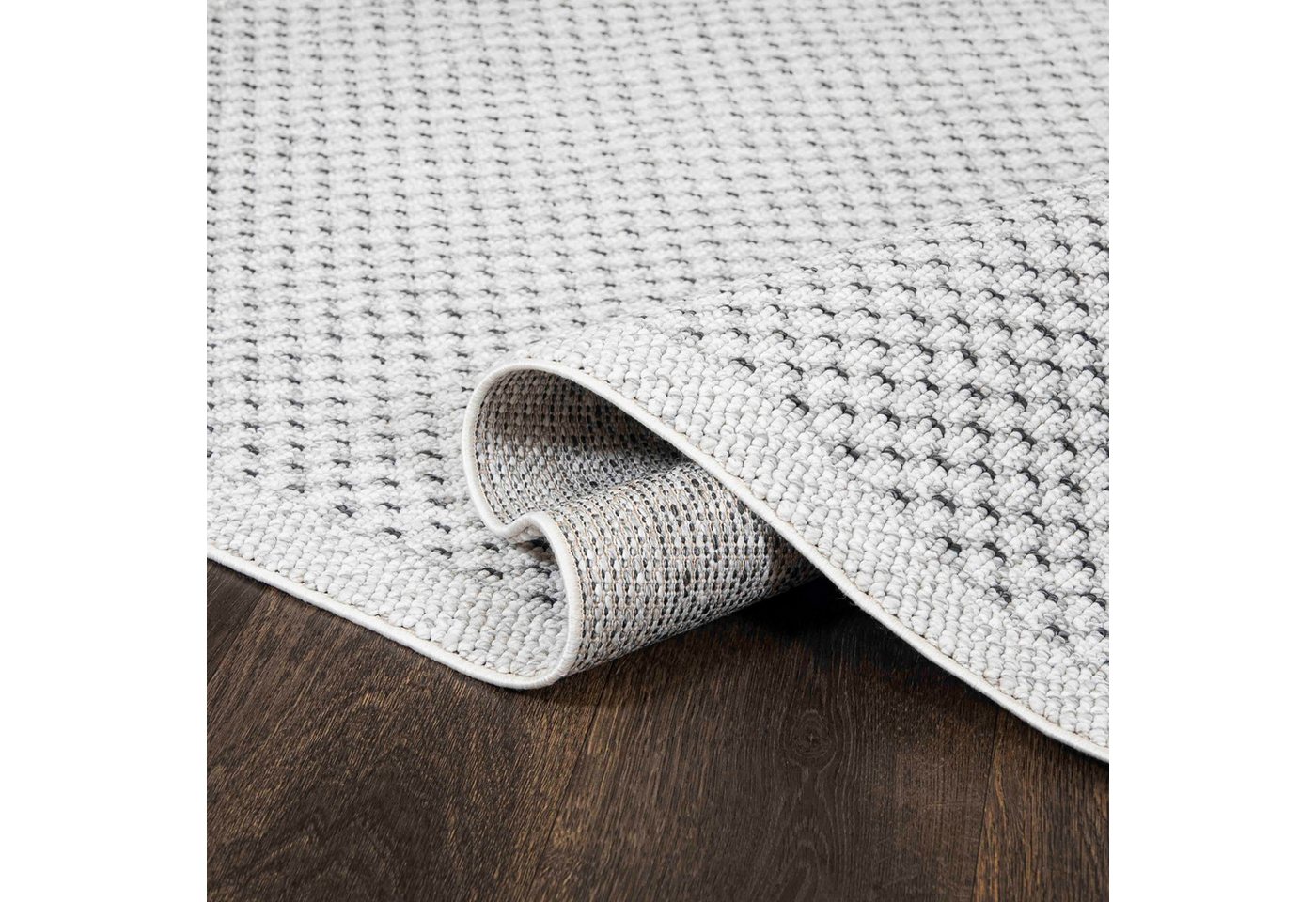 Mazovia Designteppich Modern Einfarbig Anthrazit Grau Wohnzimmer, Schlafzimmer, Büro, Fußbodenheizung