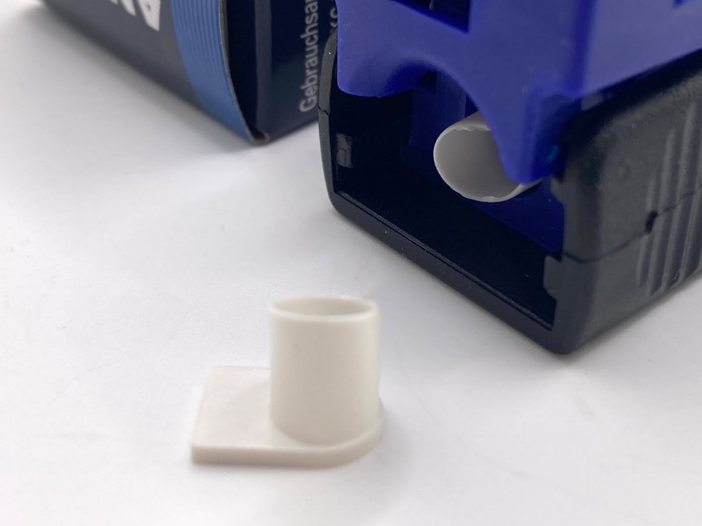 meytrade Minidrehmaschine Stopfer blau schwarz, (1-tlg) Bild 3