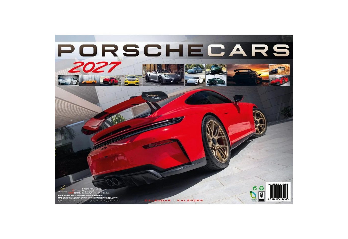 Wandkalender Porsche Kalender 2027 Bild 5