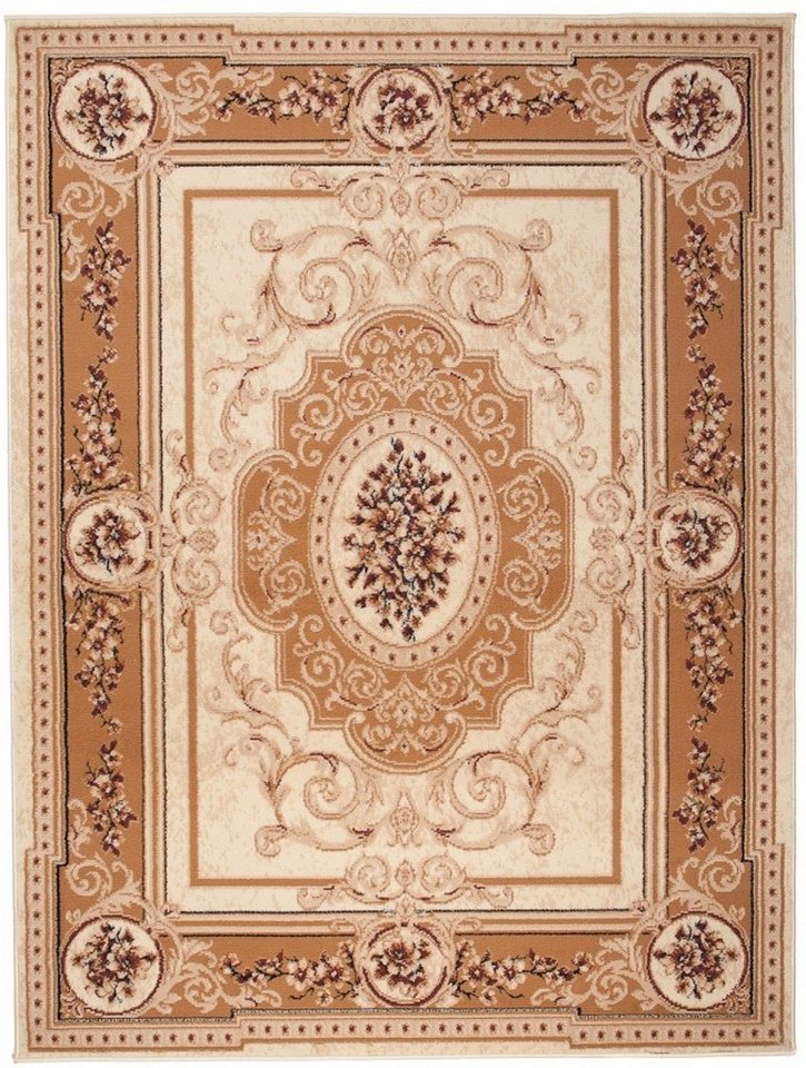 Mazovia Orientteppich Klassisch Orientalisch Beige Creme Wohnzimmer, Schlafzimmer, Büro, Fußbodenheizung Bild 5