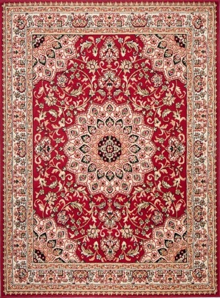 Mazovia Orientteppich Klassisch Orientalisch Rot Wohnzimmer, Schlafzimmer, Büro, Esszimmer, Fußbodenheizung Bild 2