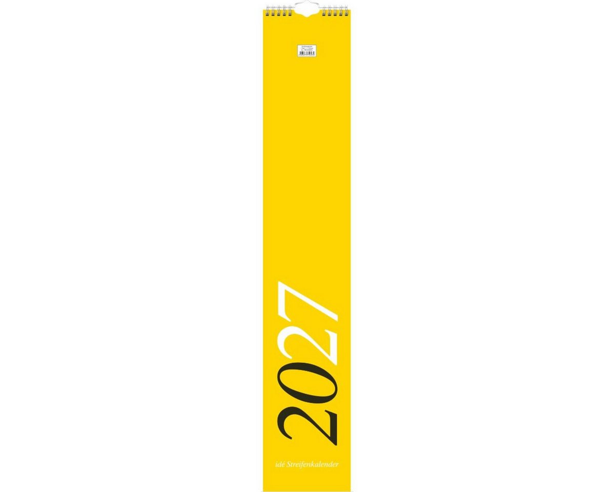 rido ide Jahresplaner Streifenkalender 12x66cm 1 Monat/Seite 2027 Bild 4