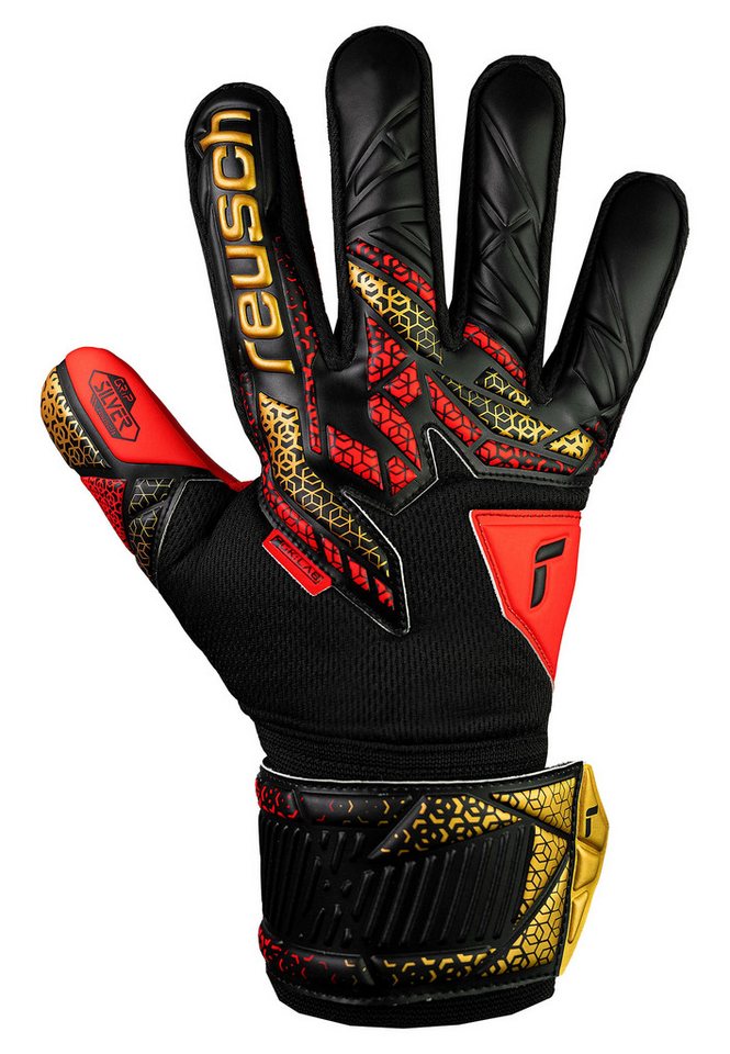 Reusch Torwarthandschuhe Attrakt Silver mit maximalem Grip Bild 3