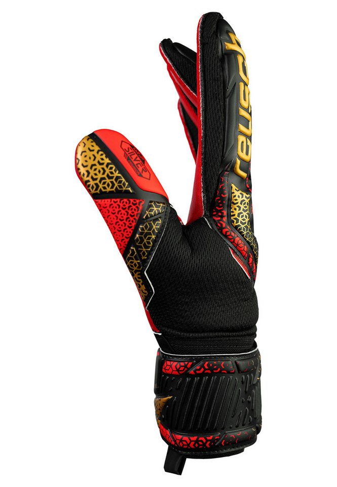 Reusch Torwarthandschuhe Attrakt Silver mit maximalem Grip Bild 4