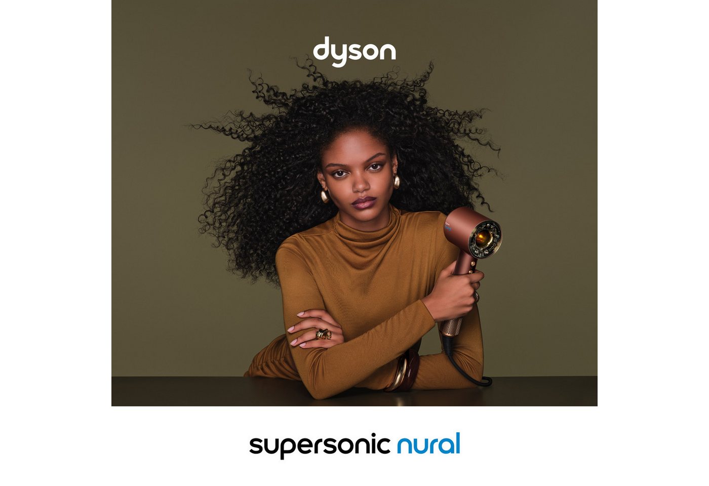 DYSON Haartrockner Dyson Supersonic Nural, 1600 W, Automatische Temperaturanpassung verbessert den natürlichen Glanz, Limitierte Geschenkedition Bild 4