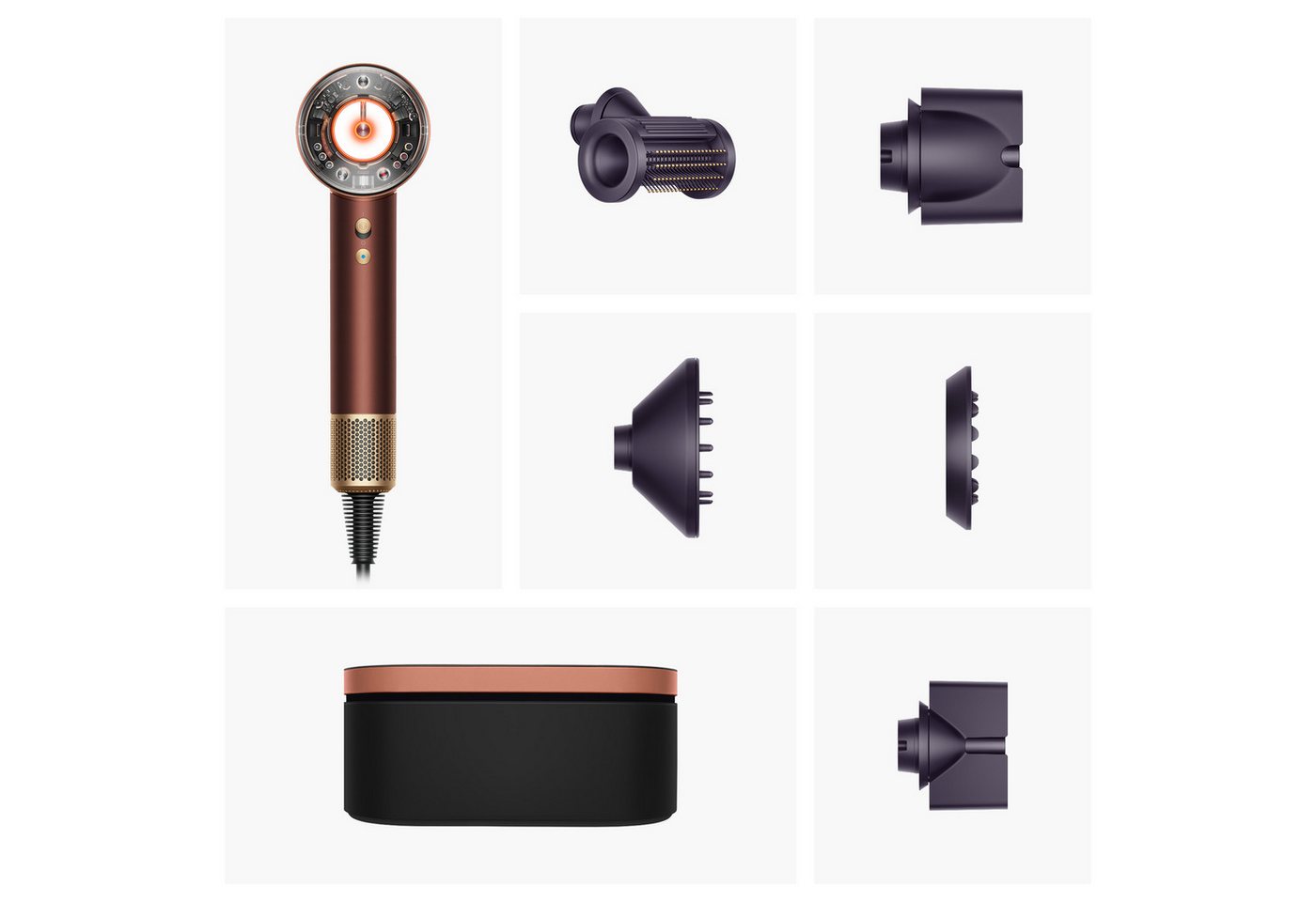 DYSON Haartrockner Dyson Supersonic Nural, 1600 W, Automatische Temperaturanpassung verbessert den natürlichen Glanz, Limitierte Geschenkedition Bild 5