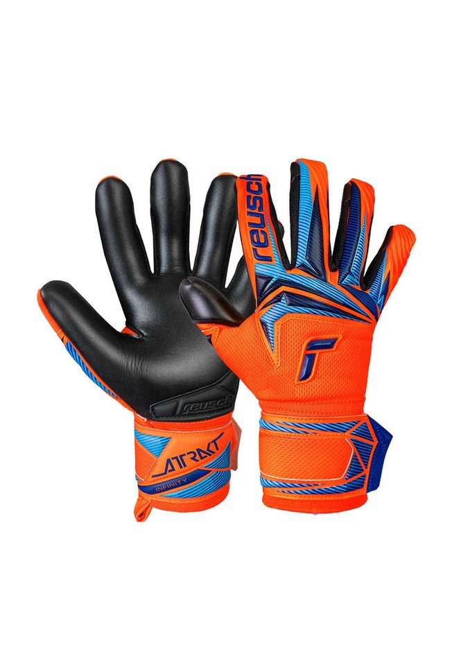 Reusch Torwarthandschuhe Attrakt Infinity Evolution NC mit robustem Infinity Belag Bild 4