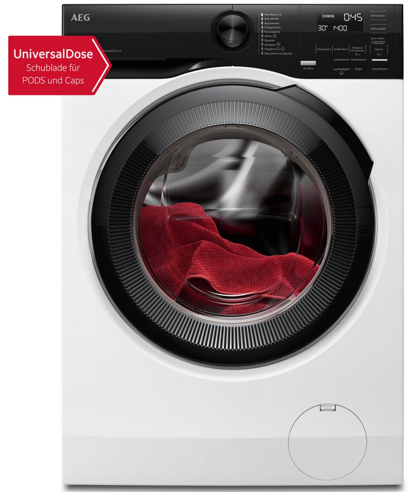 AEG Waschmaschine 6000 LR6EE49FL, 9 kg, 1400 U/min, Volle Ladung in 45 Min. – sauber dank KI WashAssist, auch mit PODS Bild 5