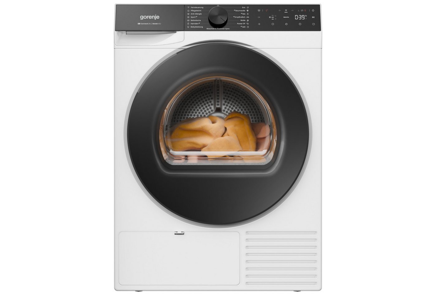 GORENJE Wärmepumpentrockner G600 D5G69BP, NatureDry Schonung, FastDry Pro 39, Knitterschutz Bild 5